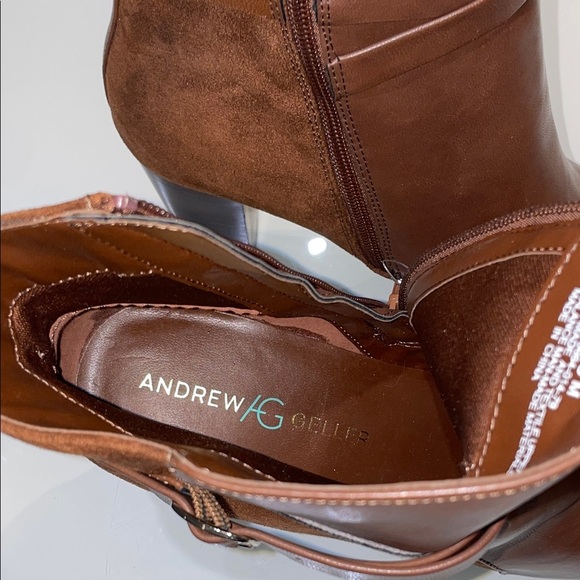 *NEW* Andrew Geller Ankle Booties - Picture 6 of 15